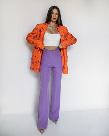 BELL bell bottoms purple