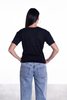 T-shirt LL black embroidery
