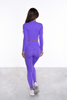 MISSY purple gaiters