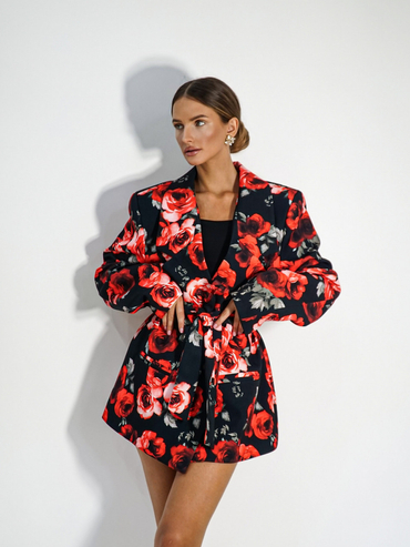 Jacket ABOUT YOU black roses