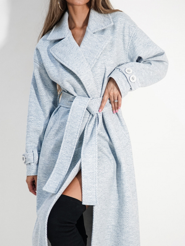 Płaszcz CITY jasny szary