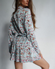 FLOWER long shirt pajamas