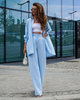Spodnie HEELS UP Baby Blue