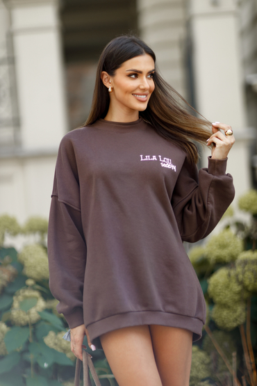 SOCIETY sweatshirt brown