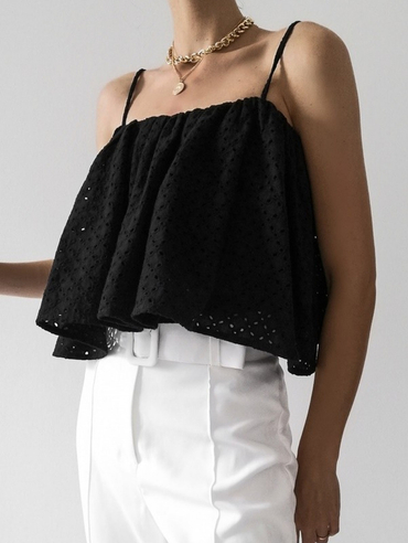 RITA blouse black