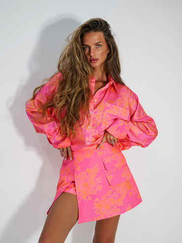 CUBA LIBRE shirt pink orange
