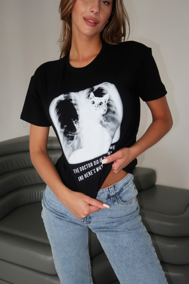 CAT T-shirt black