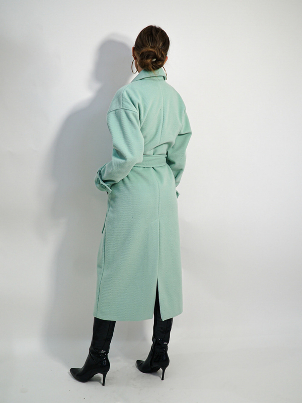 CITY coat pistachio