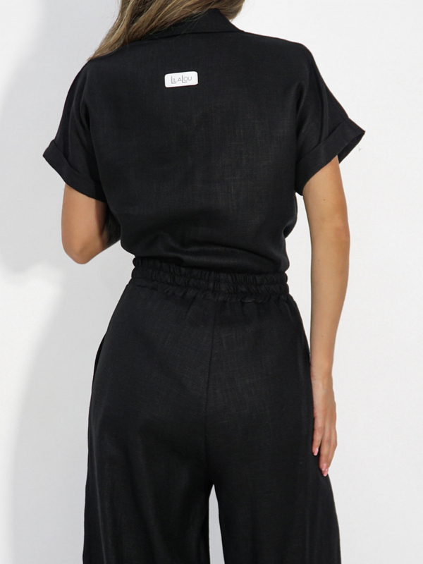 Set Linen Black