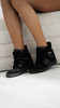 LILA LOU black sneakers