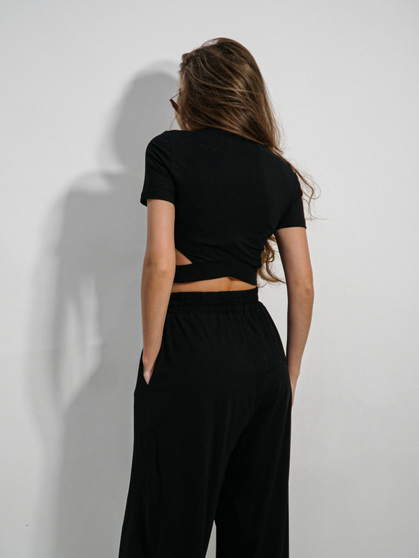 BLUE IVY black set