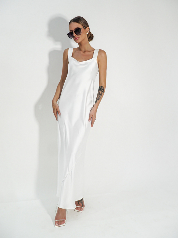 Dress MAGDALENA white