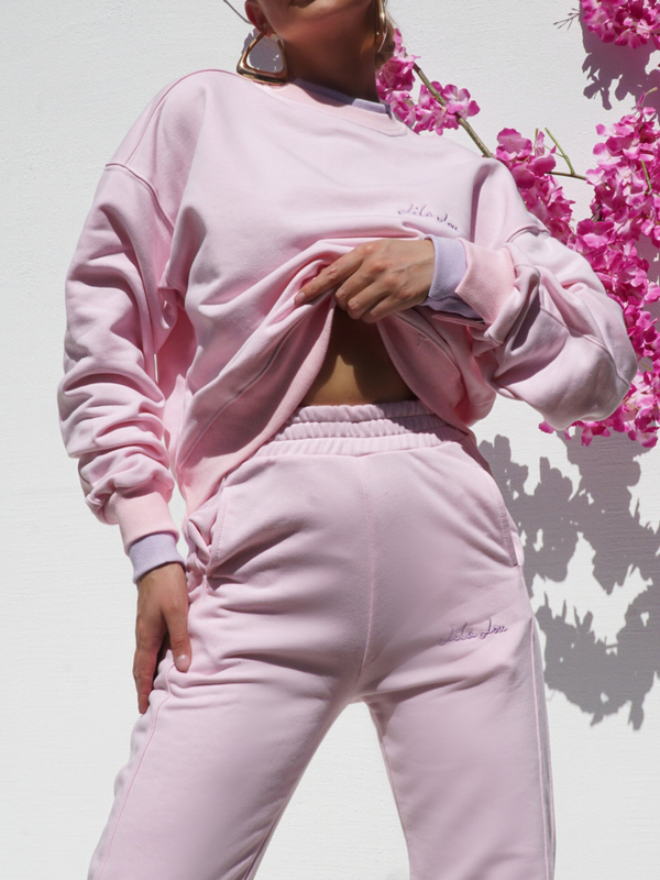 POLI pink and purple tracksuit