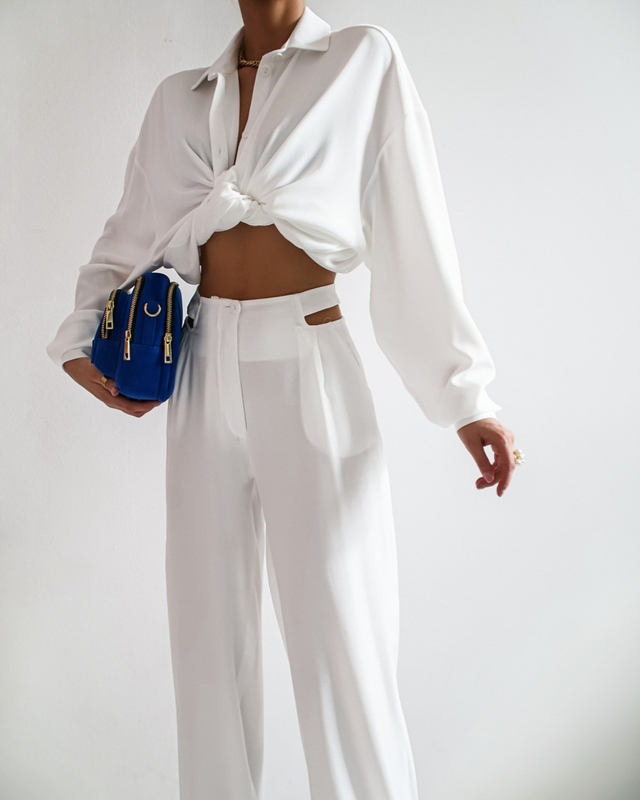 Pants HEELS UP white