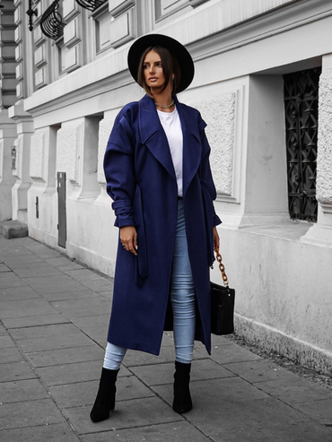 VERSI navy coat