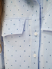 AGNES blue rhinestone shirt