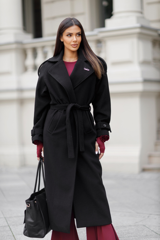 Płaszcz DEMI czarny