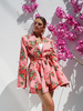 Jacket ABOUT YOU pink flowers