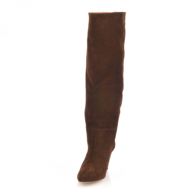 LILA LOU brown boots