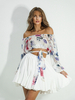 CLOCHE skirt white