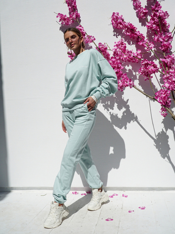 POLI mint tracksuit