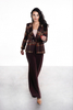 PORTO jacket brown check