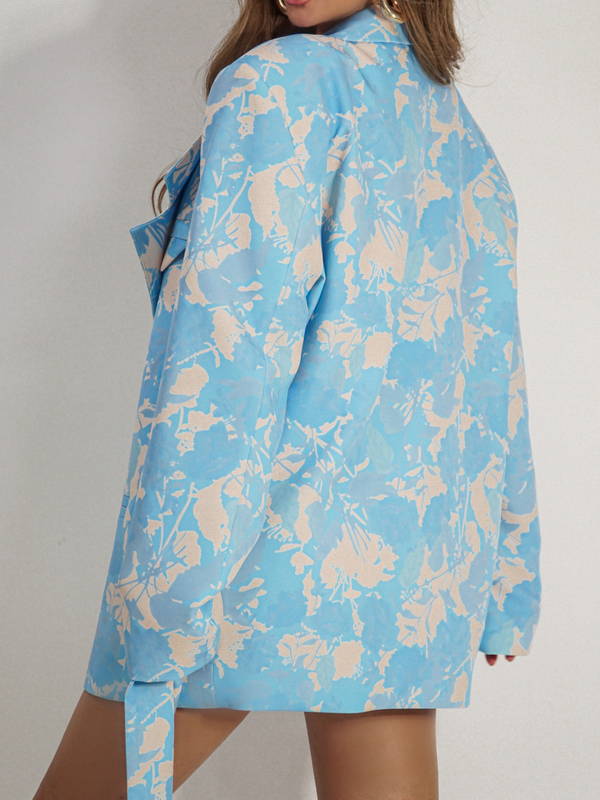 Jacket ABOUT YOU blue patterns 