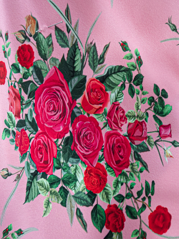 Dress MAGDALENA roses