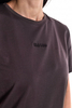 LL t-shirt chocolate embroidery
