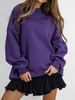 Sweatshirt LUCKY purple