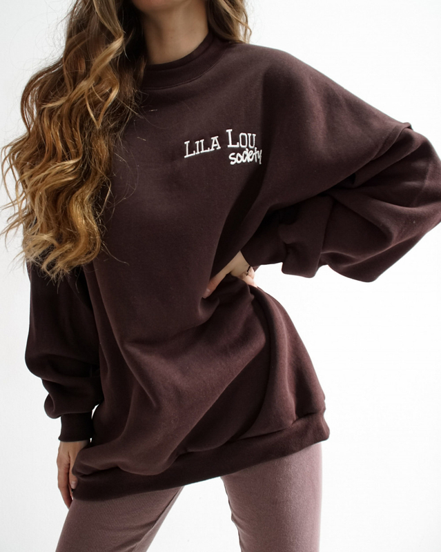 SOCIETY sweatshirt brown