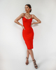 MIDI RED Dress
