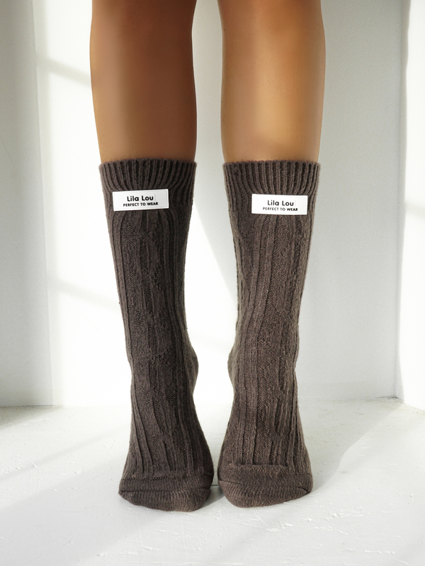 LILA LOU socks white