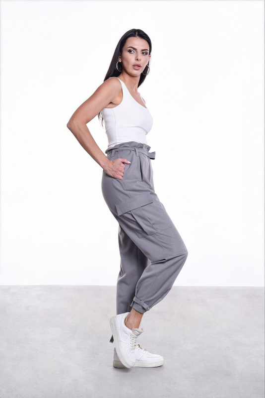 BAY grey combat pants