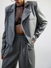 BEYONCE grey suit