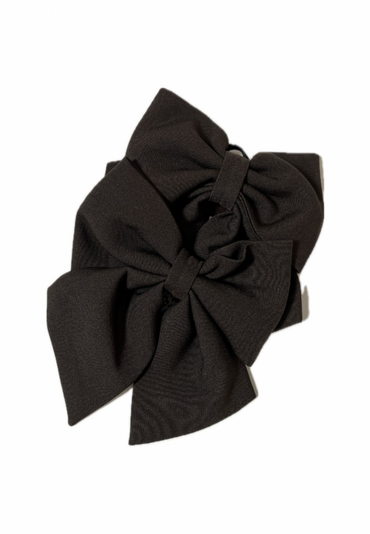 LILA LOU brown bow