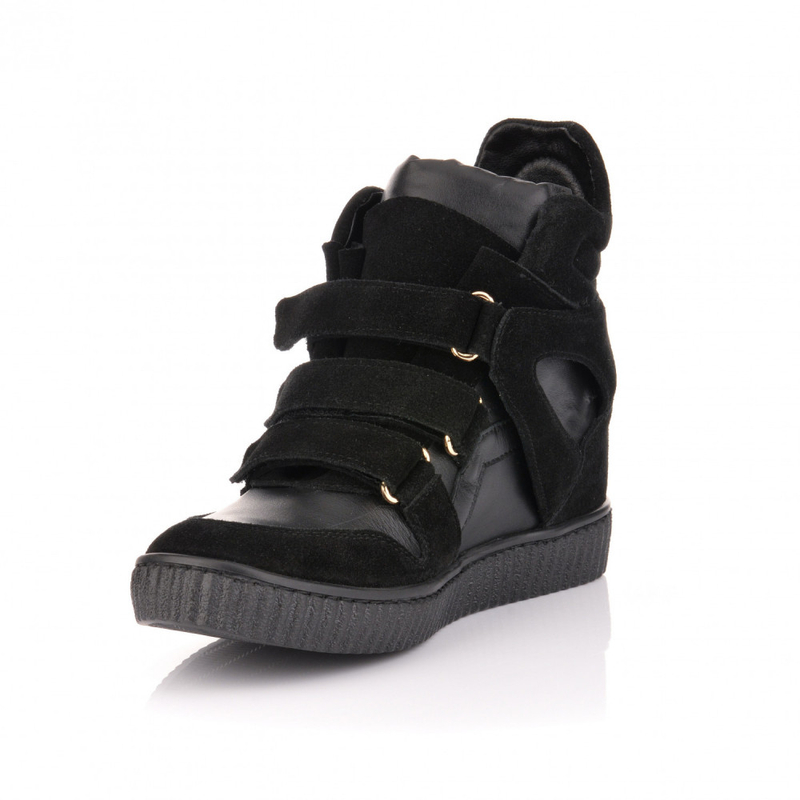 LILA LOU black sneakers