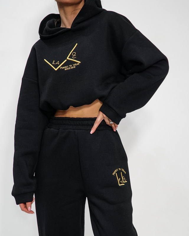 MICHOS tracksuit black