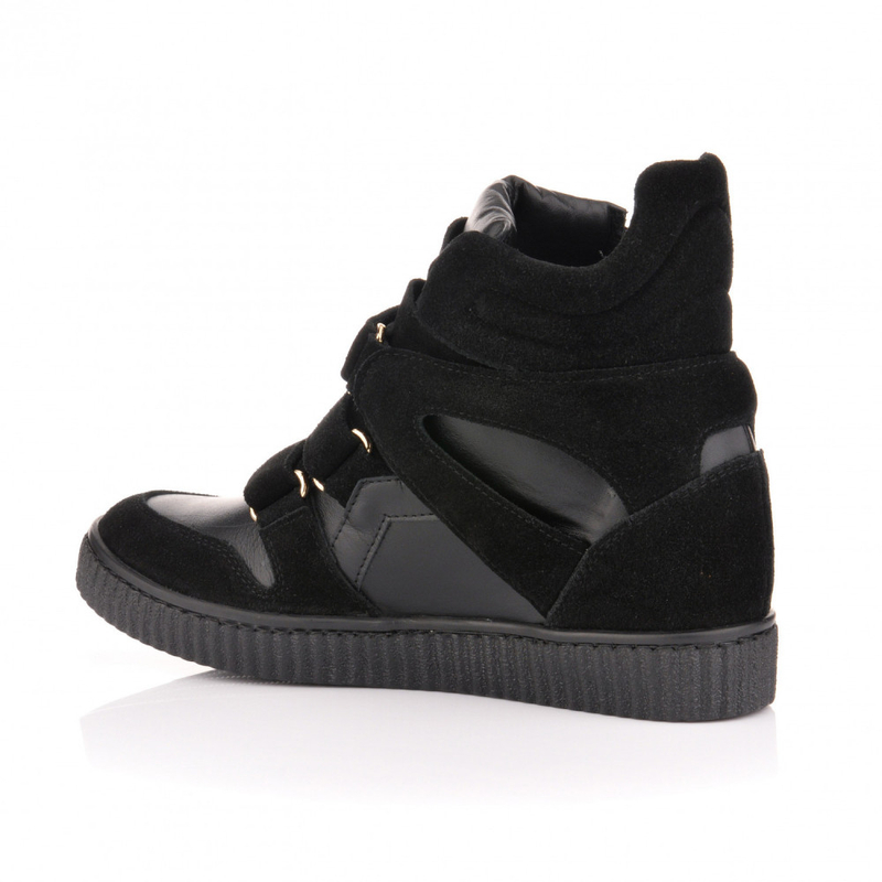 LILA LOU black sneakers