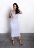 Set ISABEL grey melange