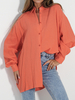 KAMA shirt coral muslin