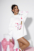 Sweatshirt CATCH ME white