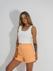 RUBY orange sweat shorts