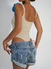 Body LA PLAYA beige with blue