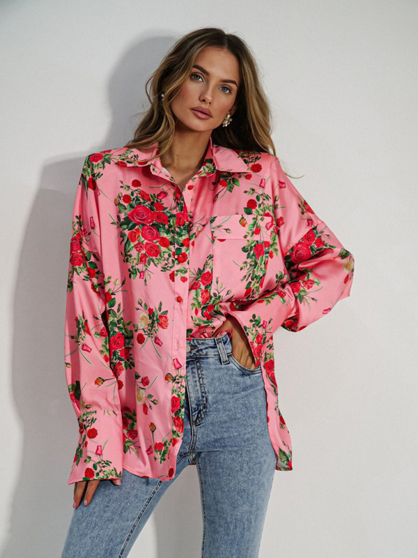 CUBA LIBRE shirt roses