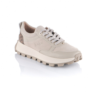 LILA LOU beige sneakers