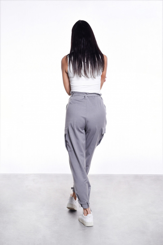 BAY grey combat pants
