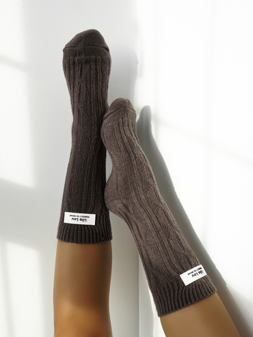 LILA LOU socks white