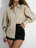 BASIC shirt beige