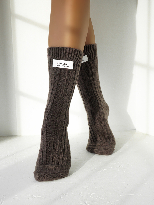 LILA LOU socks white